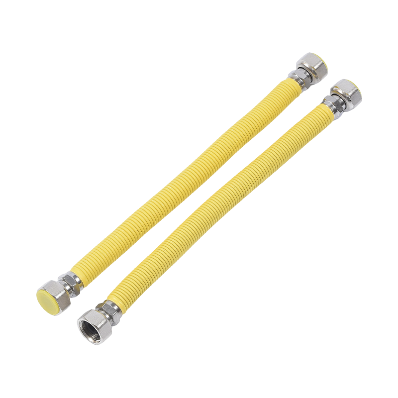 Tubo de entrada de agua corrugado de acero inoxidable para gas