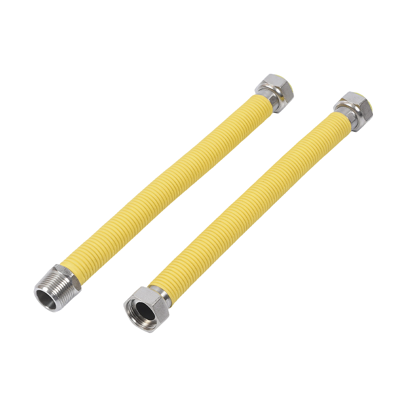 Tubo de gas retráctil de acero inoxidable
